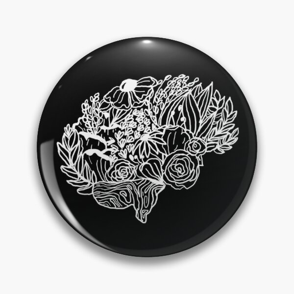 Item preview, Flower Brain (WHITE) designed and sold by CUNeuroscience.