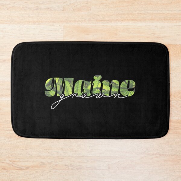 Item preview, Maine Grown Weed Leaves Text - Marijuana/Pot/420/Cannabis for Stoners and Smokers designed and sold by SteamParliament.