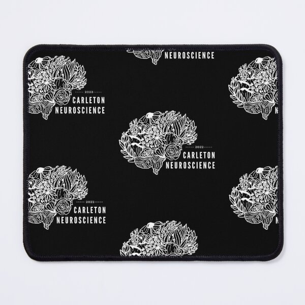 Item preview, Flower Brain (WHITE - WITH WORDS) designed and sold by CUNeuroscience.