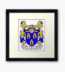 Carle Coat of Arms I Framed Print