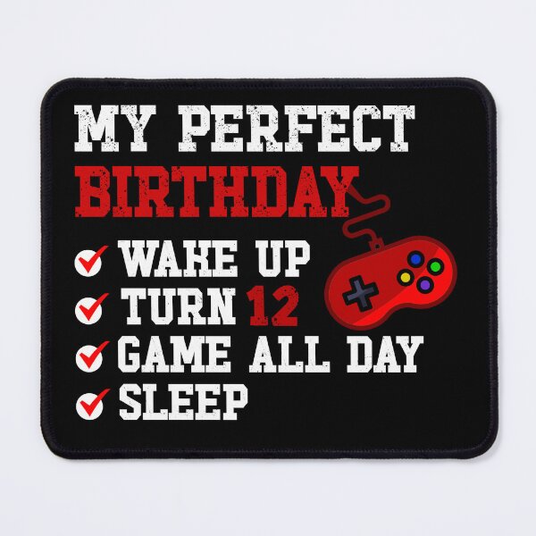 Item preview, 12th Perfect Birthday Gaming 12 Years Old Gamer Boys  designed and sold by KO-Design.