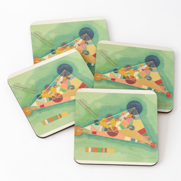 Item preview, Wassily Kandinsky Bunt im Dreieck 1965 designed and sold by crishroking.
