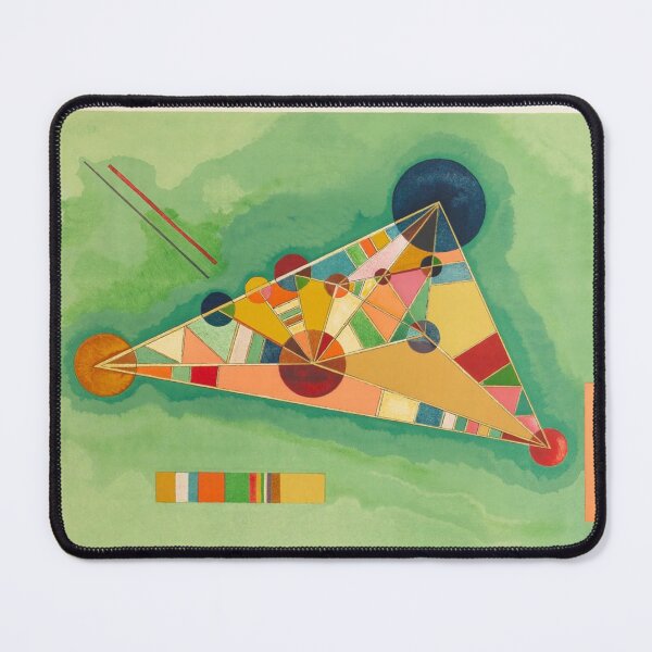 Item preview, Wassily Kandinsky Bunt im Dreieck 1965 designed and sold by crishroking.