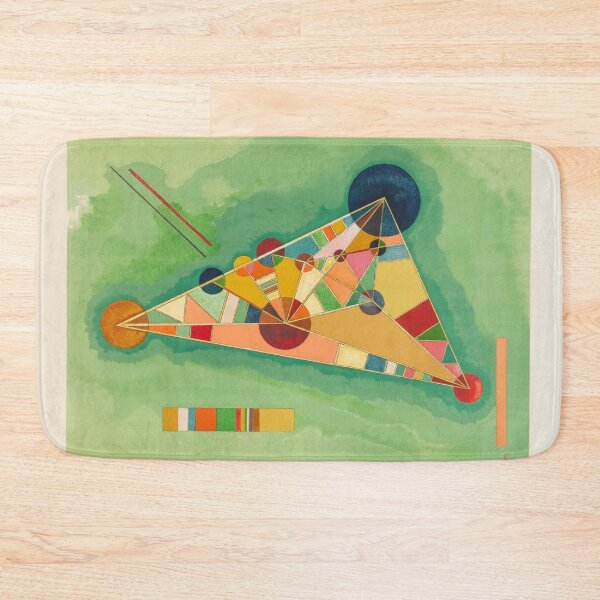 Item preview, Wassily Kandinsky Bunt im Dreieck 1965 designed and sold by crishroking.