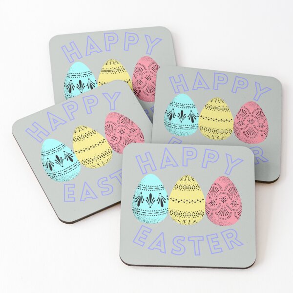 Item preview, Happy Easter, Fancy Eggs designed and sold by Constant Readers.