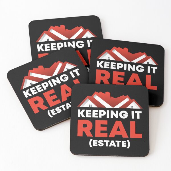 Item preview, Funny Keeping It Real Estate Quote Realtor Gifts designed and sold by EliszabethMonte.