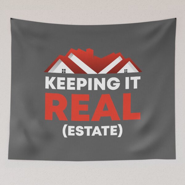 Item preview, Funny Keeping It Real Estate Quote Realtor Gifts designed and sold by EliszabethMonte.