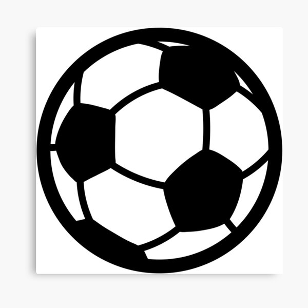 Soccer Ball Drawing Canvas Print By Bucth Redbubble