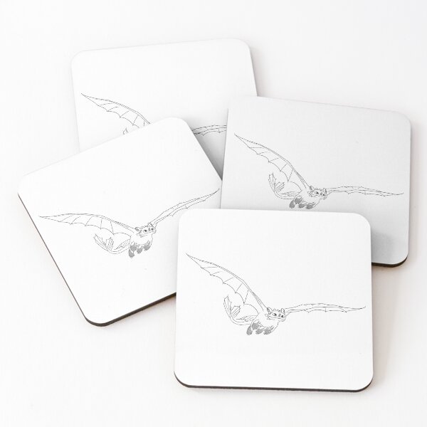 Item preview, Toothless Line Art Design designed and sold by TheSimpleEdge.