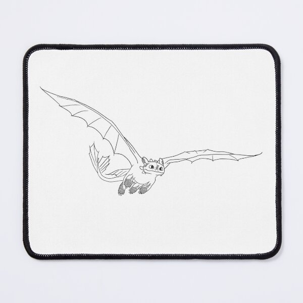 Item preview, Toothless Line Art Design designed and sold by TheSimpleEdge.