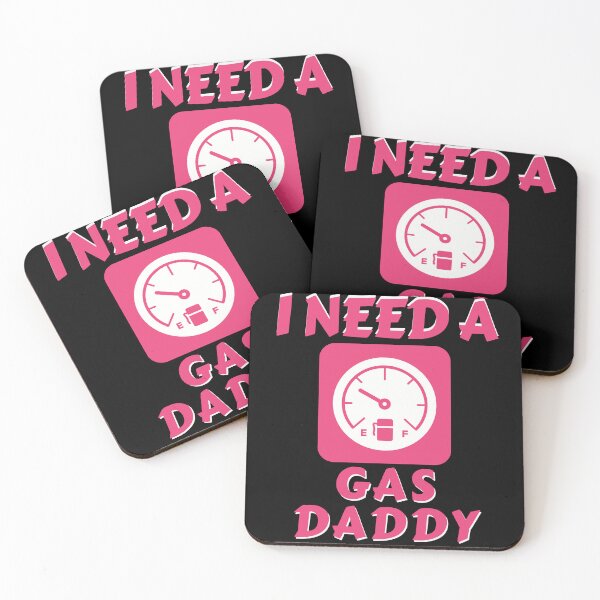 Item preview, I need a gas daddy, funny pink gas gauge designed and sold by Constant Readers.