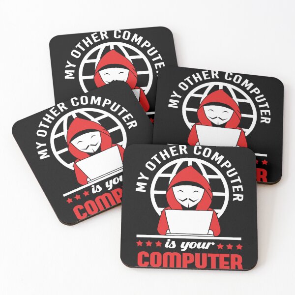 Item preview, My Other Computer Is Your Computer Funny Hacker designed and sold by EliszabethMonte.