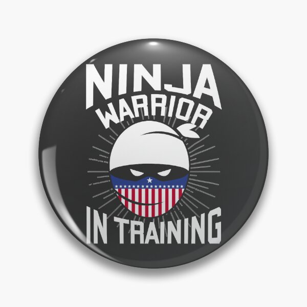 Item preview, Ninja Warrior in Training - tough fighter designed and sold by EliszabethMonte.