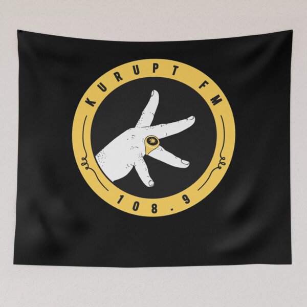 Item preview, BEST SELLER - Kurupt FM Logo Essential designed and sold by Dustinohnson.