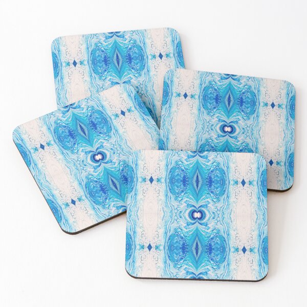 Item preview, Light Blue Abstract Painting designed and sold by Creative-Voyage.
