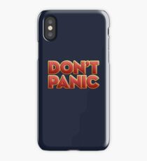 Don't Panic iPhone Case