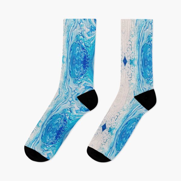 Item preview, Light Blue Abstract Painting designed and sold by Creative-Voyage.
