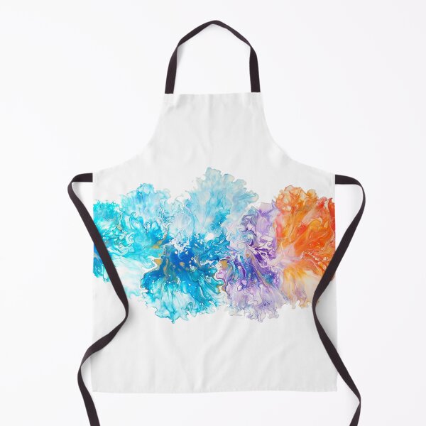 Item preview, Fluidart Rainbow Dutch Pour designed and sold by Treehouse Art.