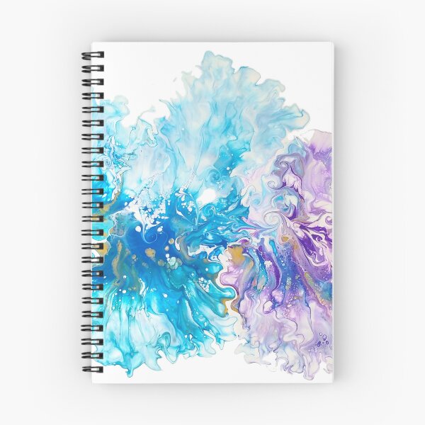 Item preview, Fluidart Rainbow Dutch Pour designed and sold by Treehouse Art.