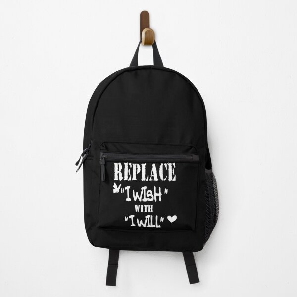 Item preview, REPLACE I WISH WITH I WILL T-SHIRT, Motivational quote T-shirt, Motivational T-shirt, Inspirational T-shirt, Motivate saying T-shirt, Wish T-shirt, positive T-shirt, png designed and sold by Country-Love.