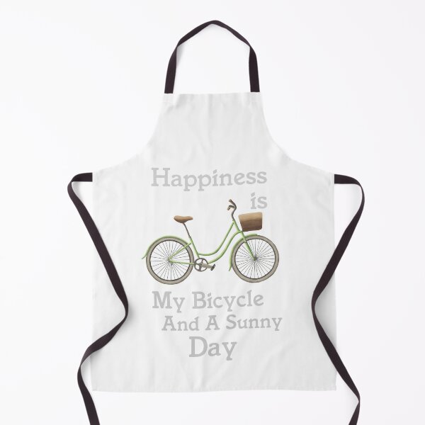 Item preview, Happiness is my bicycle and a sunny day designed and sold by della95.