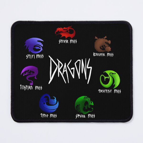 Item preview, HTTYD Dragon Classifications with White Font designed and sold by TheSimpleEdge.