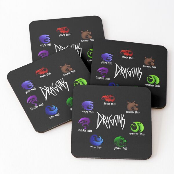 Item preview, HTTYD Dragon Classifications with White Font designed and sold by TheSimpleEdge.
