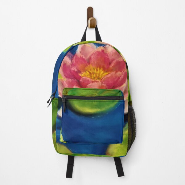 Item preview, Water Lily in the Moonlight - pastel art Redbubble fashion and home accesories designed and sold by Winnie Tam.