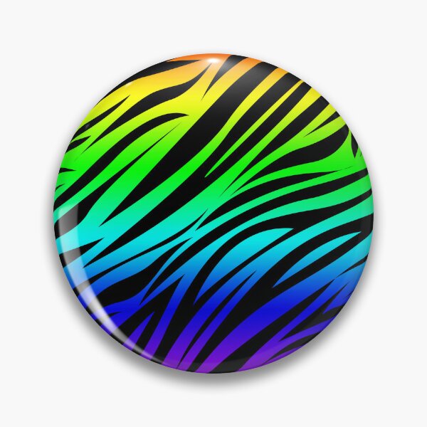 Artikelvorschau, Regenbogen-Zebra-Druck, Stolz-Druck, Regenbogen-Druck, mehrfarbiger Druck entworfen und verkauft von PinHookPrincess.