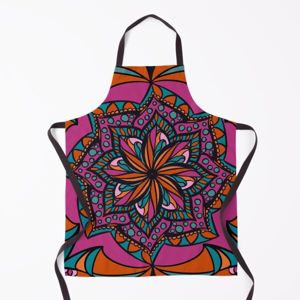 Artikelvorschau, Blühende Blumen-Mandala entworfen und verkauft von OTPillustration.