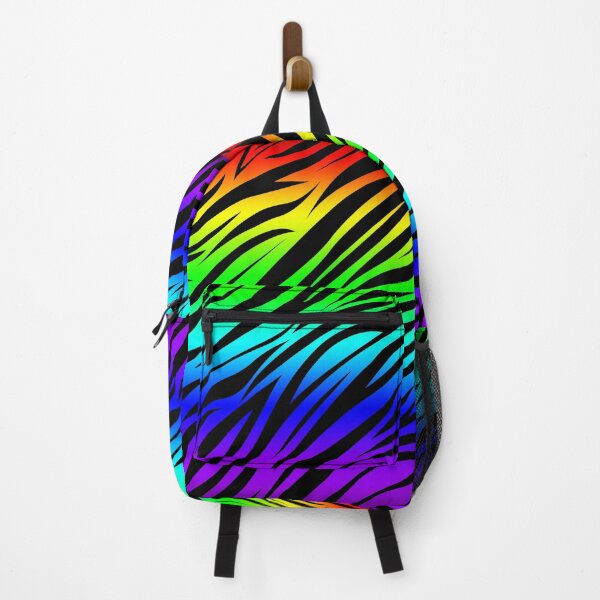 Item preview, Rainbow Zebra Print, Pride Print, Rainbow Print, Multicolored Print designed and sold by PinHookPrincess.