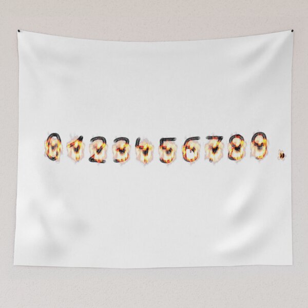 Item preview, Fire digits designed and sold by leobrix.