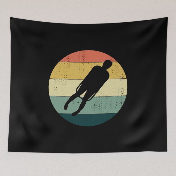 Item preview, Luge Sledding Sledge Race Extreme Sports Vintage Retro designed and sold by TastefulTees.