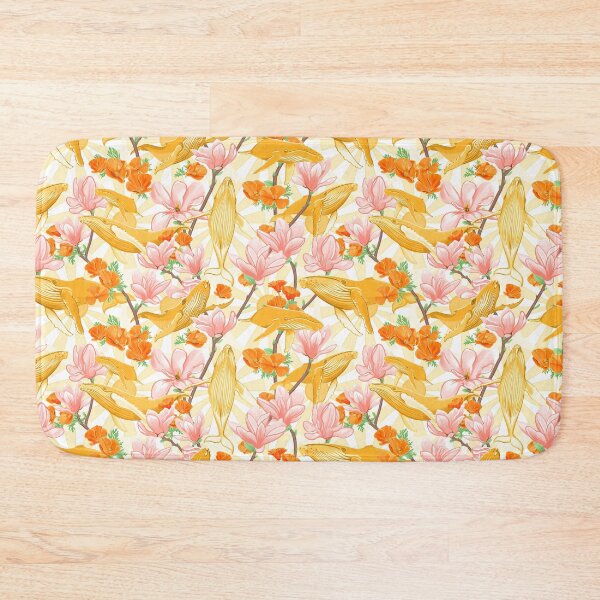 Item preview, Golden Humpback Whales designed and sold by michellemdesign.