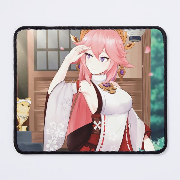Item preview, Yae Miko Genshin Impact Drawing For Otaku designed and sold by zskasherman.
