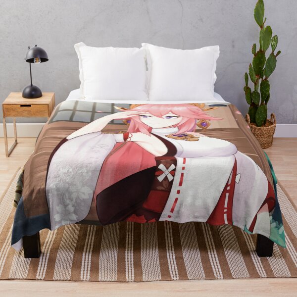 Item preview, Yae Miko Genshin Impact Drawing For Otaku designed and sold by zskasherman.