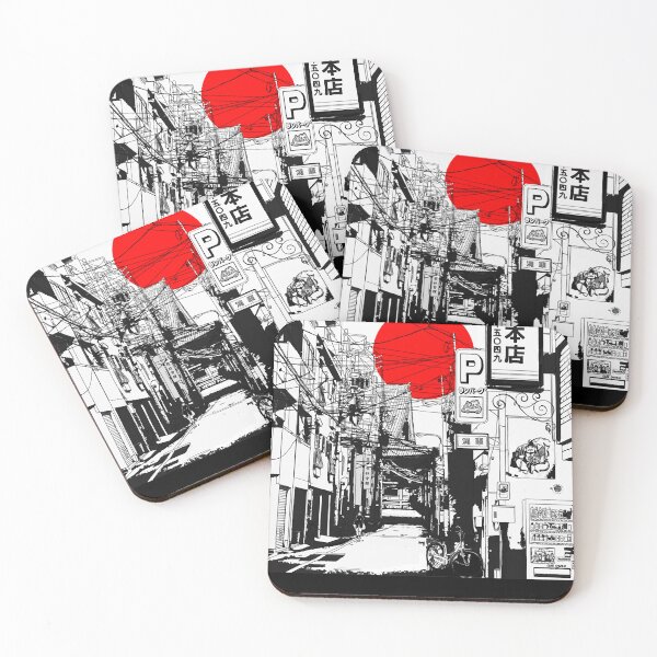Item preview, Tokyo street sunrise designed and sold by megmao.