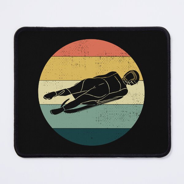 Item preview, Luge Sledding Sledge Race Extreme Sports Vintage Retro designed and sold by TastefulTees.