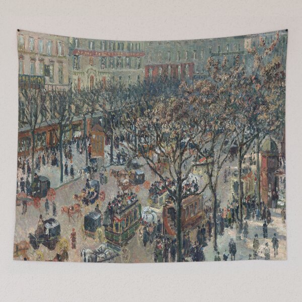 Item preview, Boulevard of the Italians - Pissarro Vintage Artwork Enhanced  designed and sold by molamode.