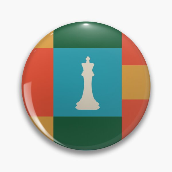 Item preview, Retro Colored Chess Checkmate designed and sold by RyanCaudell.