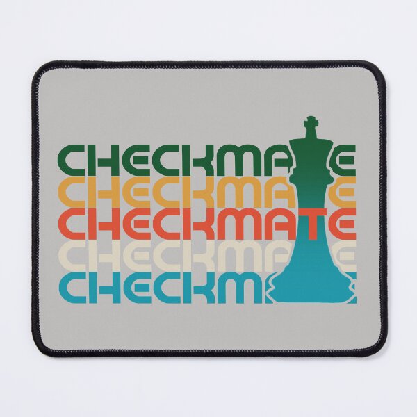 Item preview, Retro Colored Chess Checkmate designed and sold by RyanCaudell.