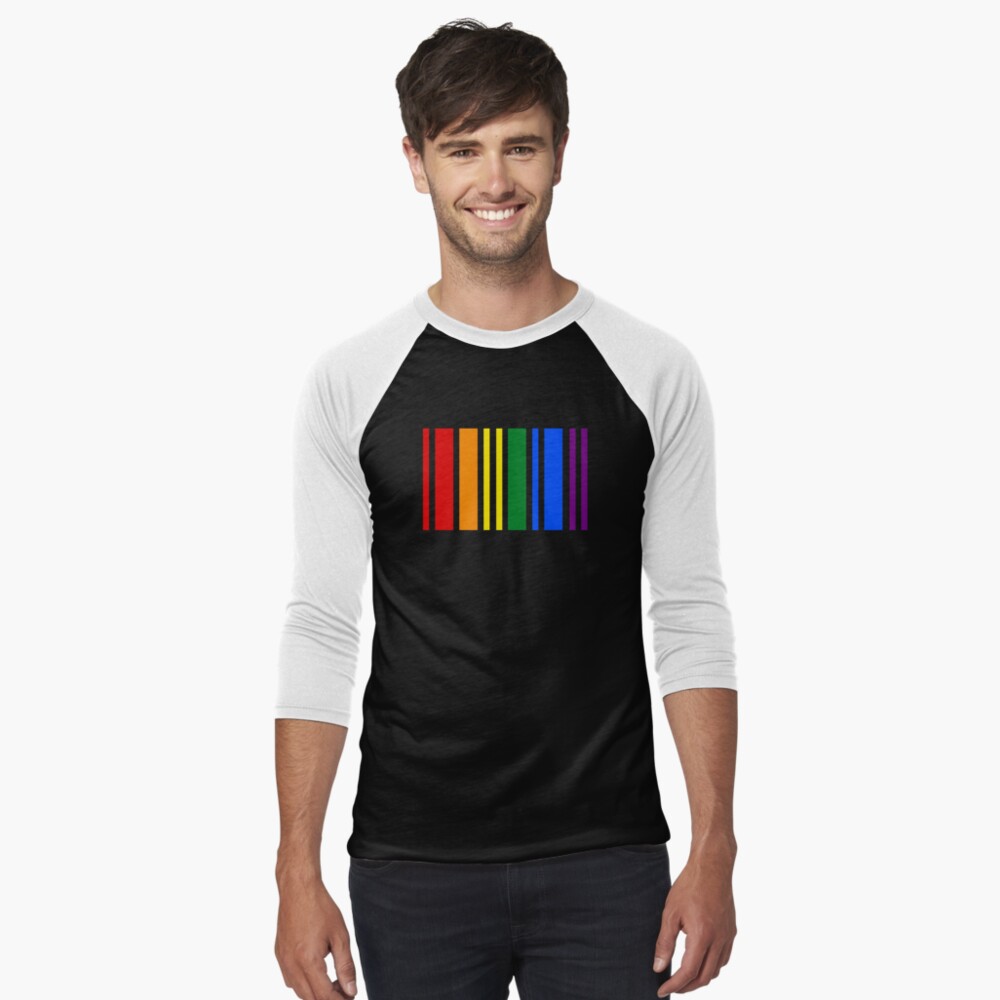 Item preview, Baseball ¾ Sleeve T-Shirt designed and sold by LGBTIQ.