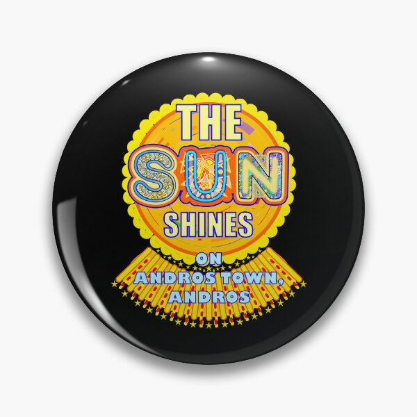 Item preview, Andros Town Sun Shines On Andros Artful Sunshine designed and sold by artfulnotebook.