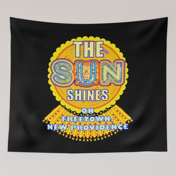 Item preview, Freetown Sun Shines On New Providence Artful Sunshine designed and sold by artfulnotebook.