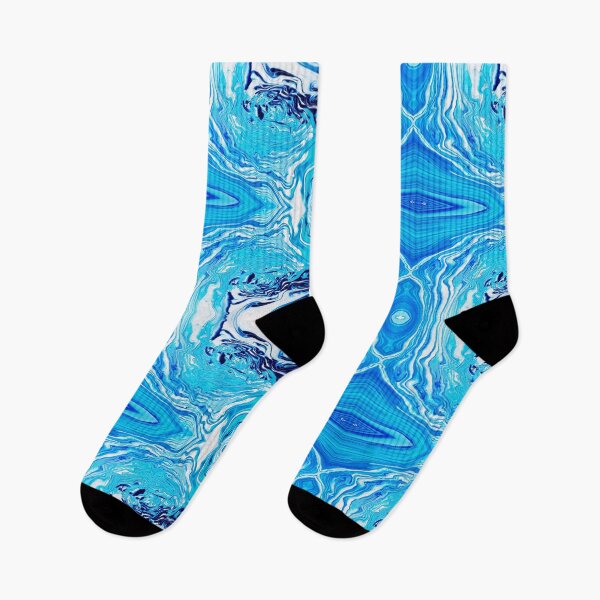 Item preview, Blue, Navy, Turquoise, and White Painting designed and sold by Creative-Voyage.
