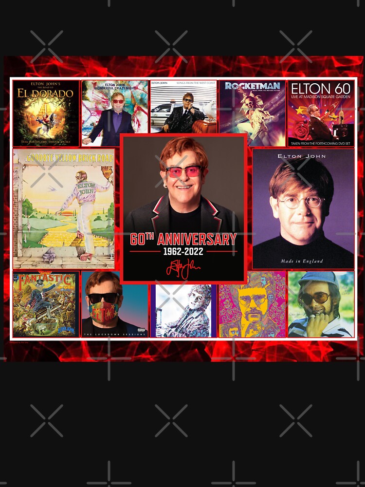 Discover Greatest Albums 60th Anniversary 1962-2022 with Signature Classic T-Shirt