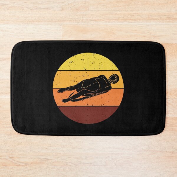 Item preview, Luge Sledding Sledge Race Extreme Sports Vintage Retro designed and sold by TastefulTees.