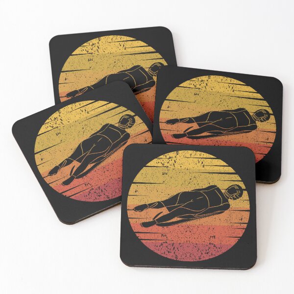 Item preview, Luge Sledding Sledge Race Extreme Sports Vintage Retro designed and sold by TastefulTees.