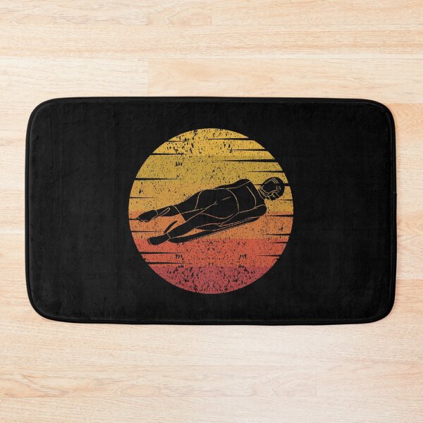 Item preview, Luge Sledding Sledge Race Extreme Sports Vintage Retro designed and sold by TastefulTees.