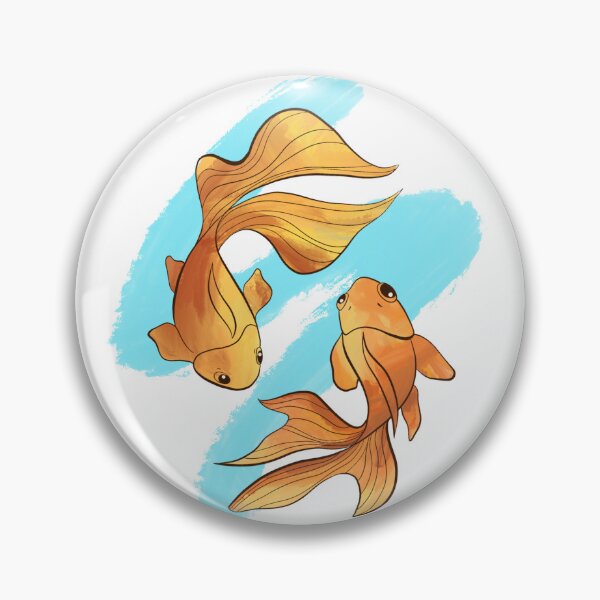 Item preview, Painterly Goldfish designed and sold by LaxaLove.